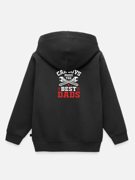 Autofahrer - Kinder Premium Organic Hoodie - Schwarz