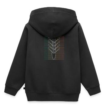 Rowing Team Rowing Rowing Rowing Boat Rowers - Kids Premium Organic Hoodie - black - Back - AI Model Kid Male (0cm)