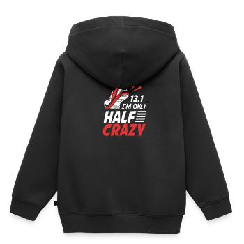 Marathon Marathon Runner - Kids Premium Organic Hoodie - black - Back - AI Model Kid Male (0cm)