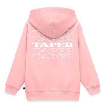 Verjüngung Trockenbau Trockenbau Putzer Gips - Kinder Premium Organic Hoodie - Rosa - Hinten - AI Model Kid Female (0cm)