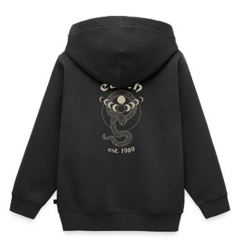 nouilles de danger - Sweat Premium à capuche enfant bio - noir - Dos - AI Model Kid Male (0cm)