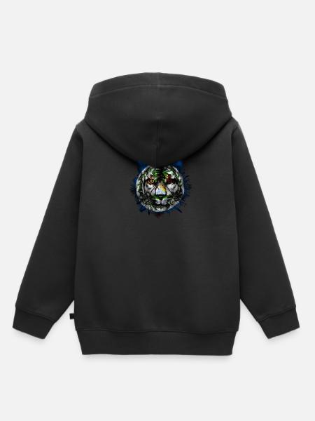 Belize - Kinder Premium Organic Hoodie - Schwarz