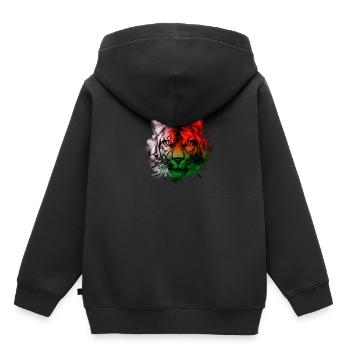 Madagascar - Sweat Premium à capuche enfant bio - noir - Dos - AI Model Kid Male (0cm)