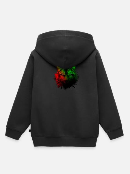 Mauretanien - Kinder Premium Organic Hoodie - Schwarz
