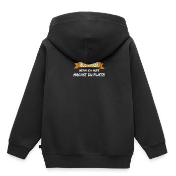 Busfahrer Wenn Ich Hupe Machst Du Platz Busfahrer - Kinder Premium Organic Hoodie - Schwarz - Hinten - AI Model Kid Male (0cm)