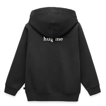 Hug me gift idea hug hug - Kids Premium Organic Hoodie - black - Back - AI Model Kid Male (0cm)