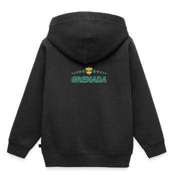 Grenade - Sweat Premium à capuche enfant bio - noir - Dos - AI Model Kid Male (0cm)
