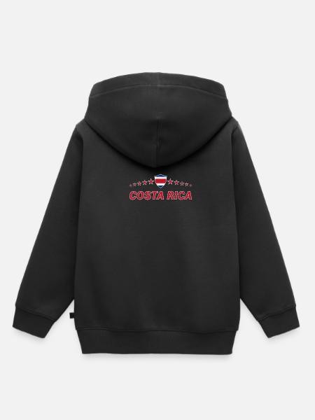 Costa Rica - Hettegenser Premium barn økologisk - svart