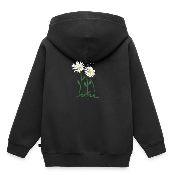 daisy - Kids Premium Organic Hoodie - black - Back - AI Model Kid Male (0cm)