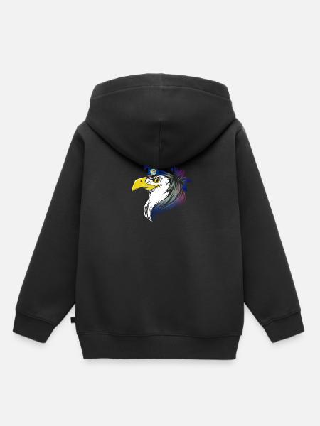 Belize - Kinder Premium Organic Hoodie - Schwarz