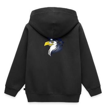 Antarctica - Kids Premium Organic Hoodie - black - Back - AI Model Kid Male (0cm)