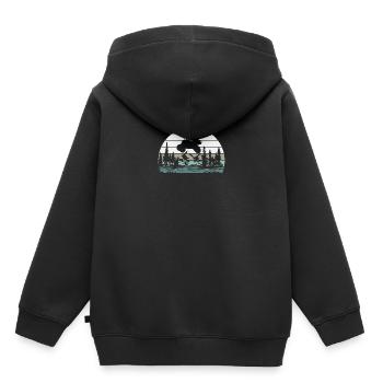 ATV Rider Off Road im Freien Geschenk - Kinder Premium Organic Hoodie - Schwarz - Hinten - AI Model Kid Male (0cm)