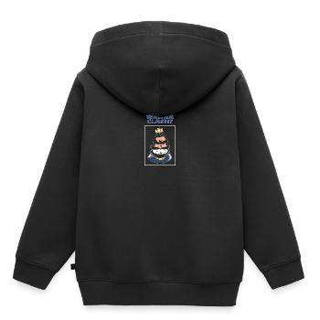 Wanna Clash Arena Royale Clans - Kinder Premium Organic Hoodie - Schwarz - Hinten - AI Model Kid Male (0cm)