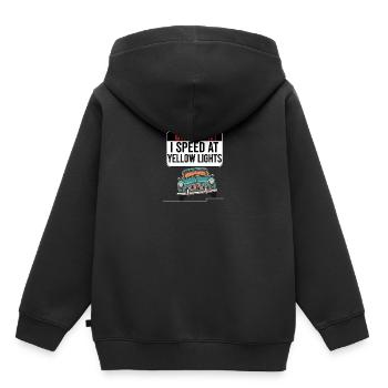 Neue Fahrschüler Mädchen Frauen Mutter Tochter - Kinder Premium Organic Hoodie - Schwarz - Hinten - AI Model Kid Male (0cm)