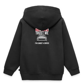 Neue Fahrschüler Mädchen Frauen Mutter Tochter - Kinder Premium Organic Hoodie - Schwarz - Hinten - AI Model Kid Male (0cm)