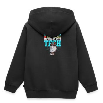 Santa Clara San Francisco Usa Design - Kinder Premium Organic Hoodie - Schwarz - Hinten - AI Model Kid Male (0cm)
