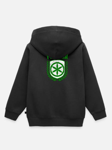 Padanien - Kinder Premium Organic Hoodie - Schwarz