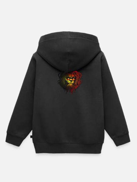 Aborigines - Kinder Premium Organic Hoodie - Schwarz