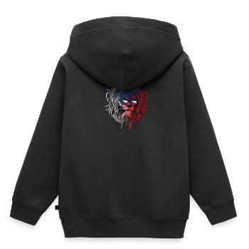 Tschechische Republik - Kinder Premium Organic Hoodie - Schwarz - Hinten - AI Model Kid Male (0cm)