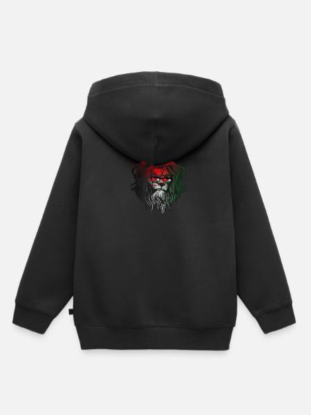 Jordanien - Kinder Premium Organic Hoodie - Schwarz