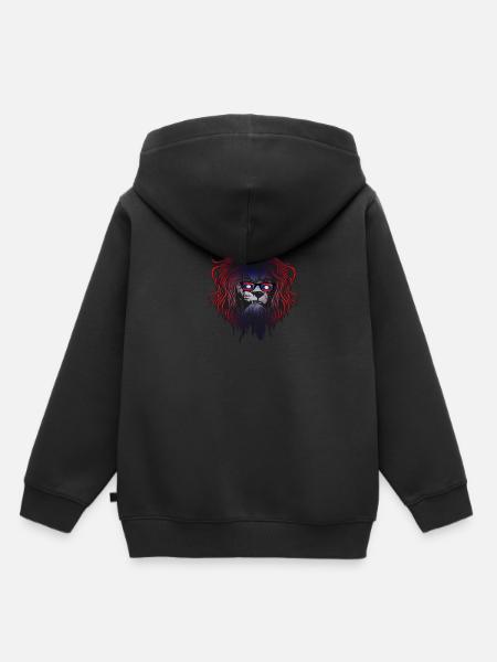 Laos - Kinder Premium Organic Hoodie - Schwarz