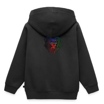 South Sudan - Kids Premium Organic Hoodie - black - Back - AI Model Kid Male (0cm)