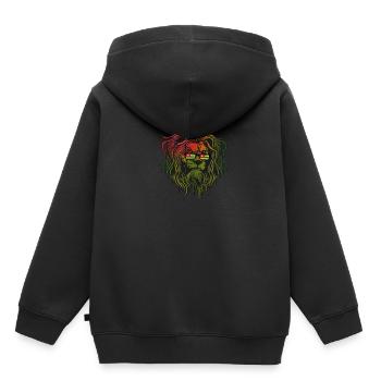 Togo - Sweat Premium à capuche enfant bio - noir - Dos - AI Model Kid Male (0cm)