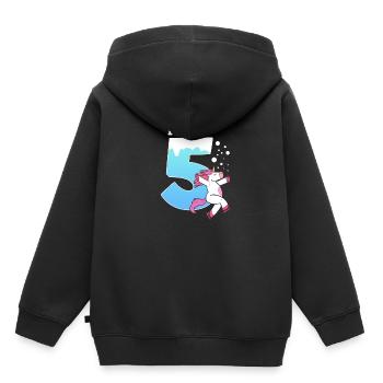 Patinage sur glace Patinage sur glace Patinage sur glace - Sweat Premium à capuche enfant bio - noir - Dos - AI Model Kid Male (0cm)