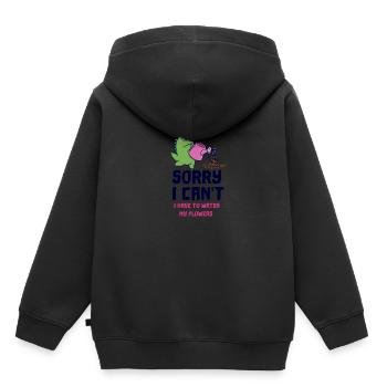 Gartenarbeit Entschuldigung, ich kann nicht, dass - Kinder Premium Organic Hoodie - Schwarz - Hinten - AI Model Kid Male (0cm)