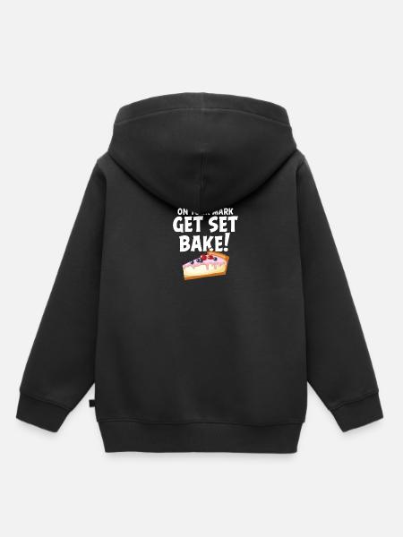 British Backshow Back Tees - Kinder Premium Organic Hoodie - Schwarz