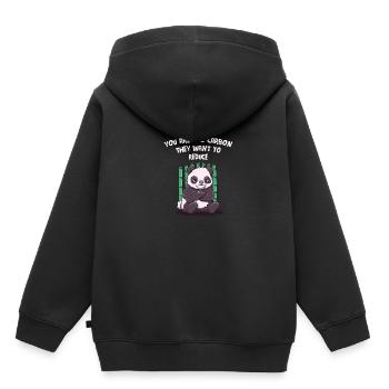 You're the carbon they sarcastily sarcastily - Kids Premium Organic Hoodie - black - Back - AI Model Kid Male (0cm)