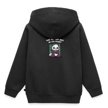 Est-ce que cette chemise m’a emmené à la retraite, drôle R - Sweat Premium à capuche enfant bio - noir - Dos - AI Model Kid Male (0cm)