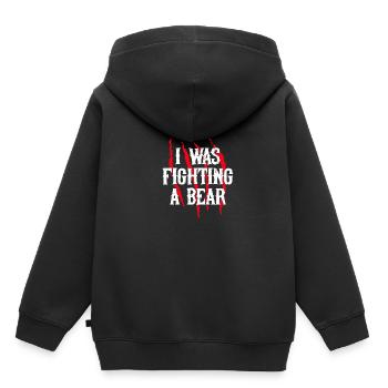 Bears Brown Bear Polar Bear Bear - Kids Premium Organic Hoodie - black - Back - AI Model Kid Male (0cm)