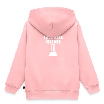 Wissenschatler Physiker Chemiker Lehrer - Kinder Premium Organic Hoodie - Rosa - Hinten - AI Model Kid Female (0cm)