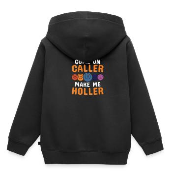 Bingo Bingo Spieler Altenheim Bingo Party - Kinder Premium Organic Hoodie - Schwarz - Hinten - AI Model Kid Male (0cm)