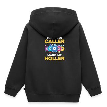 Bingo Bingo Spieler Altenheim Bingo Party - Kinder Premium Organic Hoodie - Schwarz - Hinten - AI Model Kid Male (0cm)
