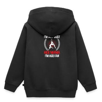 Circus Trapez Für Trapezkünstlerkostüm - Kinder Premium Organic Hoodie - Schwarz - Hinten - AI Model Kid Male (0cm)