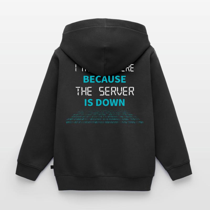 Erreur de téléchargement du serveur Nerd Coder 404 Sweat Premium à capuche enfant bio