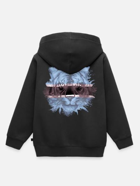 Botswana - Kinder Premium Organic Hoodie - Schwarz