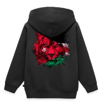 Jordanie - Sweat Premium à capuche enfant bio - noir - Dos - AI Model Kid Male (0cm)
