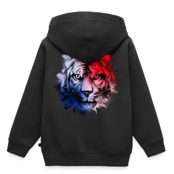 Panama - Sweat Premium à capuche enfant bio - noir - Dos - AI Model Kid Male (0cm)