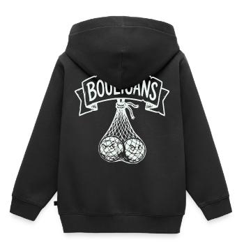 Boule Hat, Boule Apron, Boule Shorts, Polo - Kids Premium Organic Hoodie - black - Back - AI Model Kid Male (0cm)