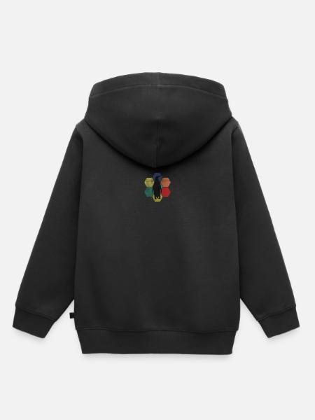 Pinguin - Kinder Premium Organic Hoodie - Schwarz