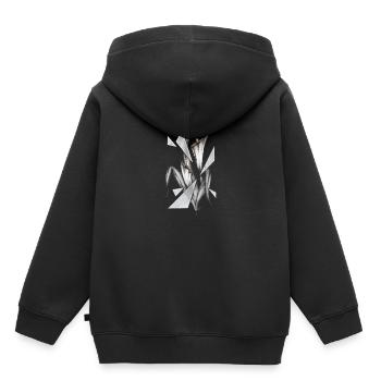 Calla - Sweat Premium à capuche enfant bio - noir - Dos - AI Model Kid Male (0cm)