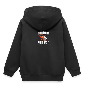 Jiu Jitsu Selbstverteidigung - Kinder Premium Organic Hoodie - Schwarz - Hinten - AI Model Kid Male (0cm)