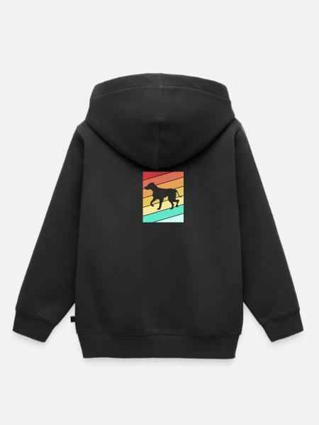 Rhodesian Ridgeback - Kinder Premium Organic Hoodie - Schwarz