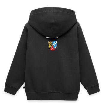 Oberplaz coat of arms t-shirts 100% - Kids Premium Organic Hoodie - black - Back - AI Model Kid Male (0cm)