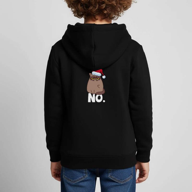Grumpy Cat Ugly Sweater Kids Premium Organic Hoodie