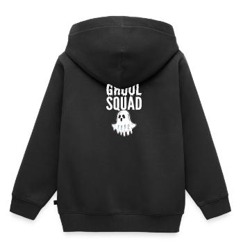 Ghoul Squad Partygoer Poison - Kids Premium Organic Hoodie - black - Back - AI Model Kid Male (0cm)