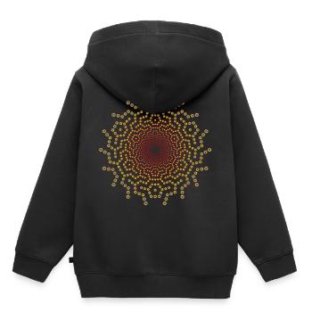 San Pedro - Sweat Premium à capuche enfant bio - noir - Dos - AI Model Kid Male (0cm)